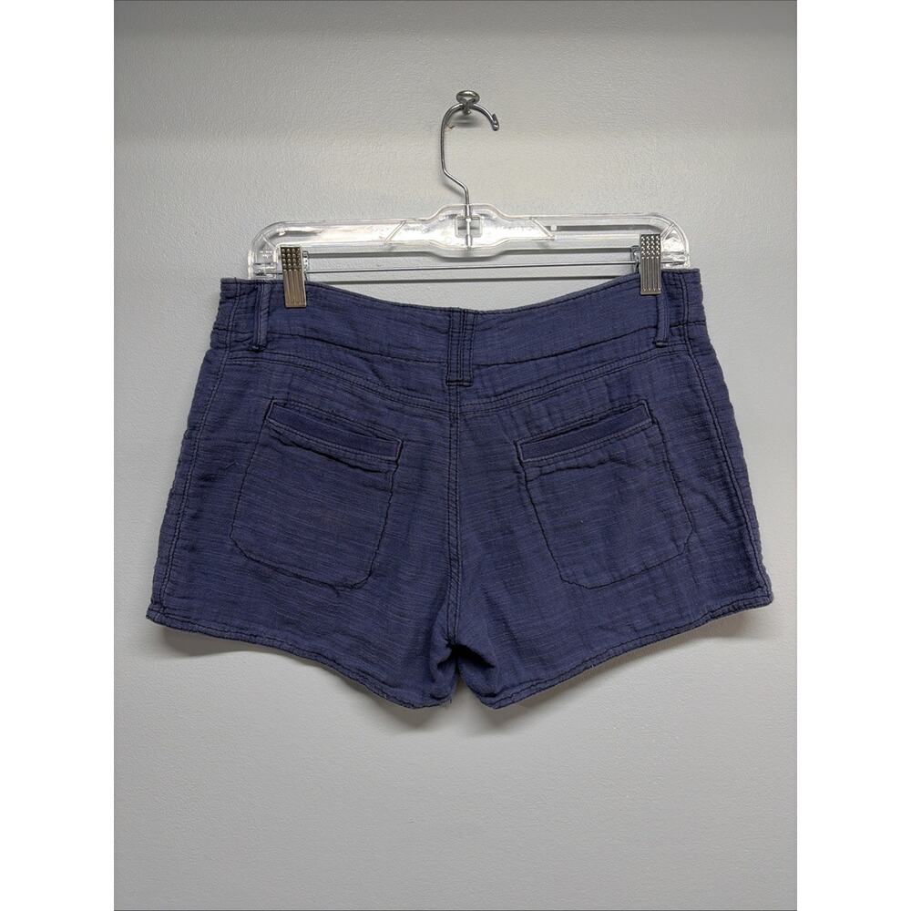 Anthropologie Sand City Shorts by Hei Hei Women's Blue Gold Pockets Size 26 - Picture 2 of 2